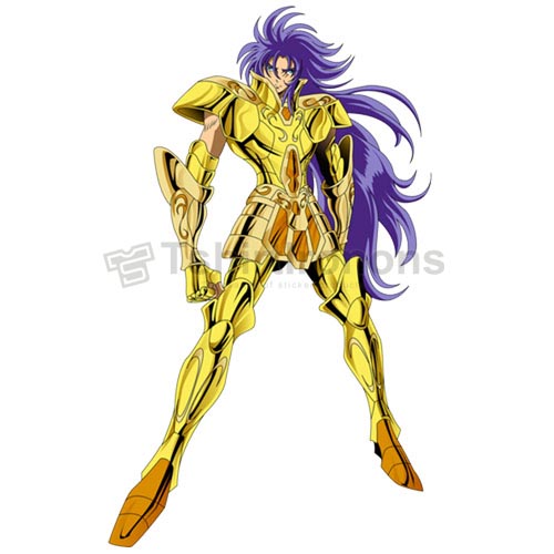 Saint Seiya T-shirts Iron On Transfers N4442